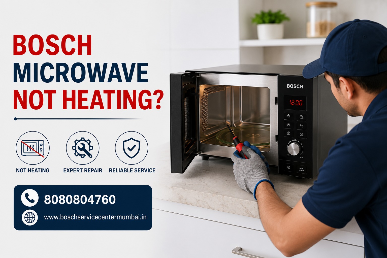 Bosch Microwave Not Heating Repair Service in Mumbai